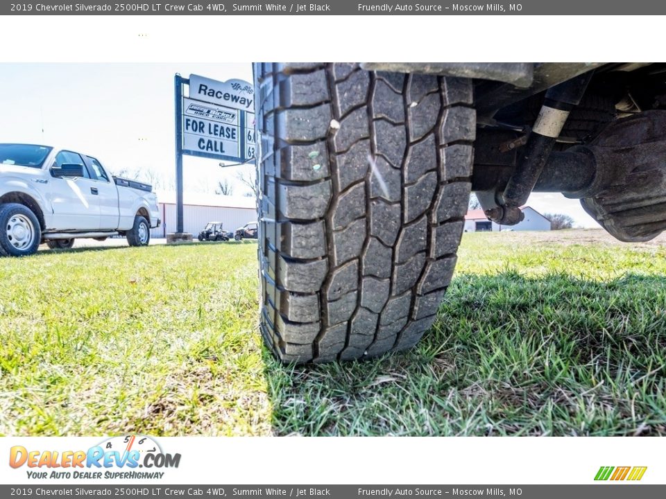 2019 Chevrolet Silverado 2500HD LT Crew Cab 4WD Summit White / Jet Black Photo #28