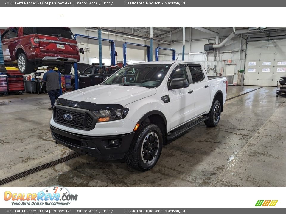 2021 Ford Ranger STX SuperCrew 4x4 Oxford White / Ebony Photo #1
