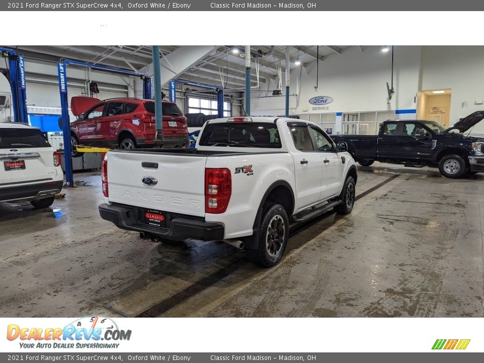 2021 Ford Ranger STX SuperCrew 4x4 Oxford White / Ebony Photo #5