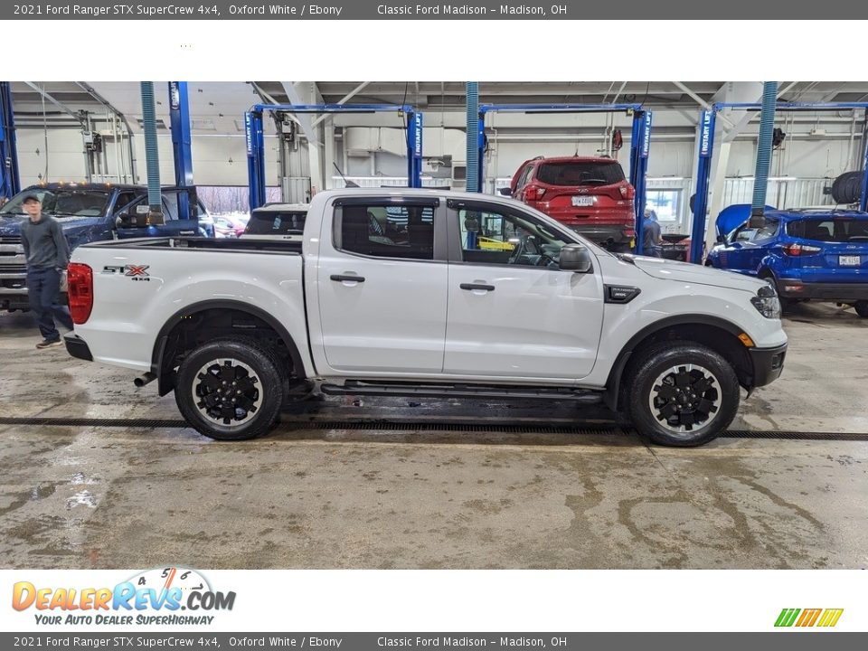 2021 Ford Ranger STX SuperCrew 4x4 Oxford White / Ebony Photo #6