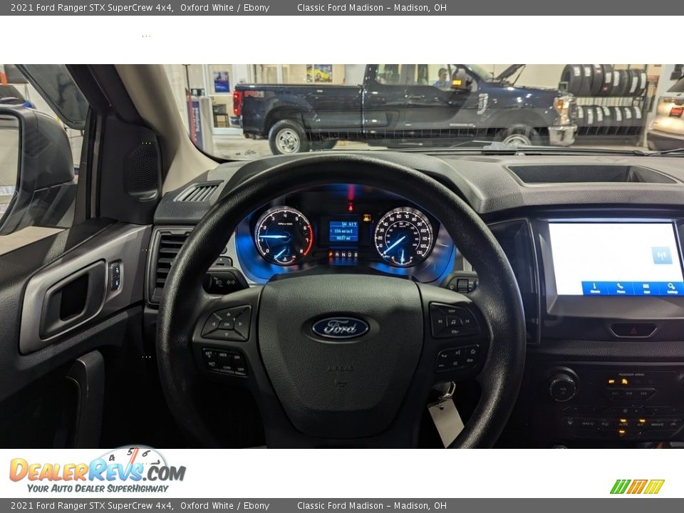 2021 Ford Ranger STX SuperCrew 4x4 Oxford White / Ebony Photo #11