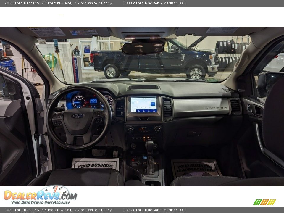 2021 Ford Ranger STX SuperCrew 4x4 Oxford White / Ebony Photo #12