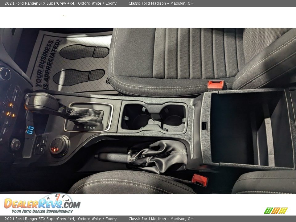 2021 Ford Ranger STX SuperCrew 4x4 Oxford White / Ebony Photo #13