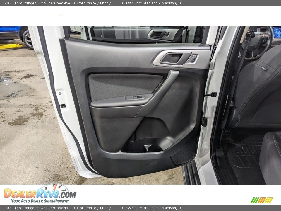 2021 Ford Ranger STX SuperCrew 4x4 Oxford White / Ebony Photo #14