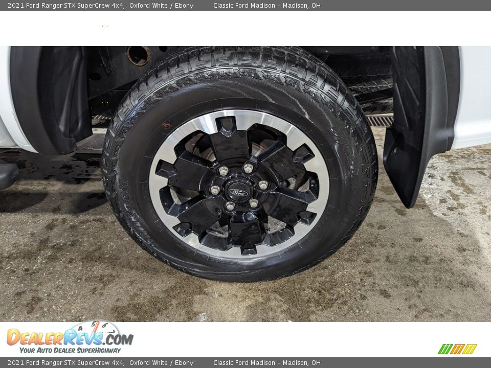 2021 Ford Ranger STX SuperCrew 4x4 Oxford White / Ebony Photo #19