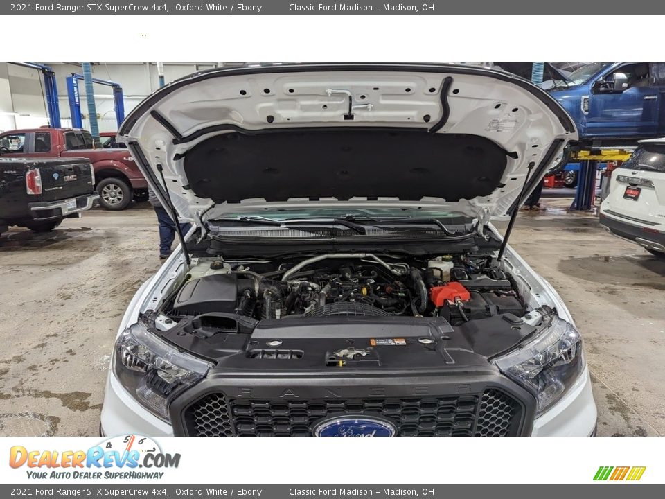 2021 Ford Ranger STX SuperCrew 4x4 Oxford White / Ebony Photo #20