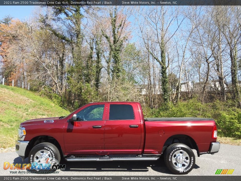 2021 Ram 2500 Tradesman Crew Cab 4x4 Delmonico Red Pearl / Black Photo #1