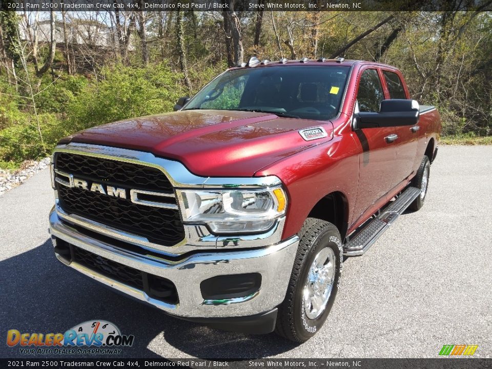 2021 Ram 2500 Tradesman Crew Cab 4x4 Delmonico Red Pearl / Black Photo #2