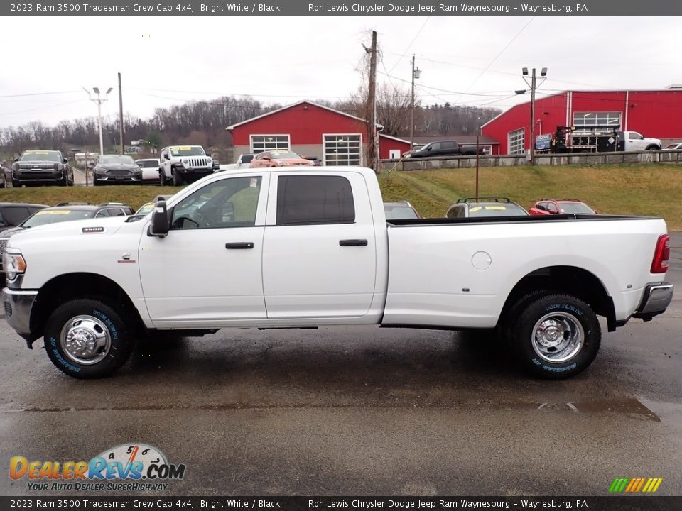 2023 Ram 3500 Tradesman Crew Cab 4x4 Bright White / Black Photo #2