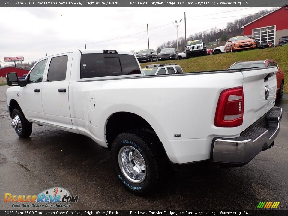 2023 Ram 3500 Tradesman Crew Cab 4x4 Bright White / Black Photo #3