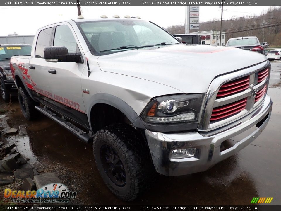 2015 Ram 2500 Powerwagon Crew Cab 4x4 Bright Silver Metallic / Black Photo #4