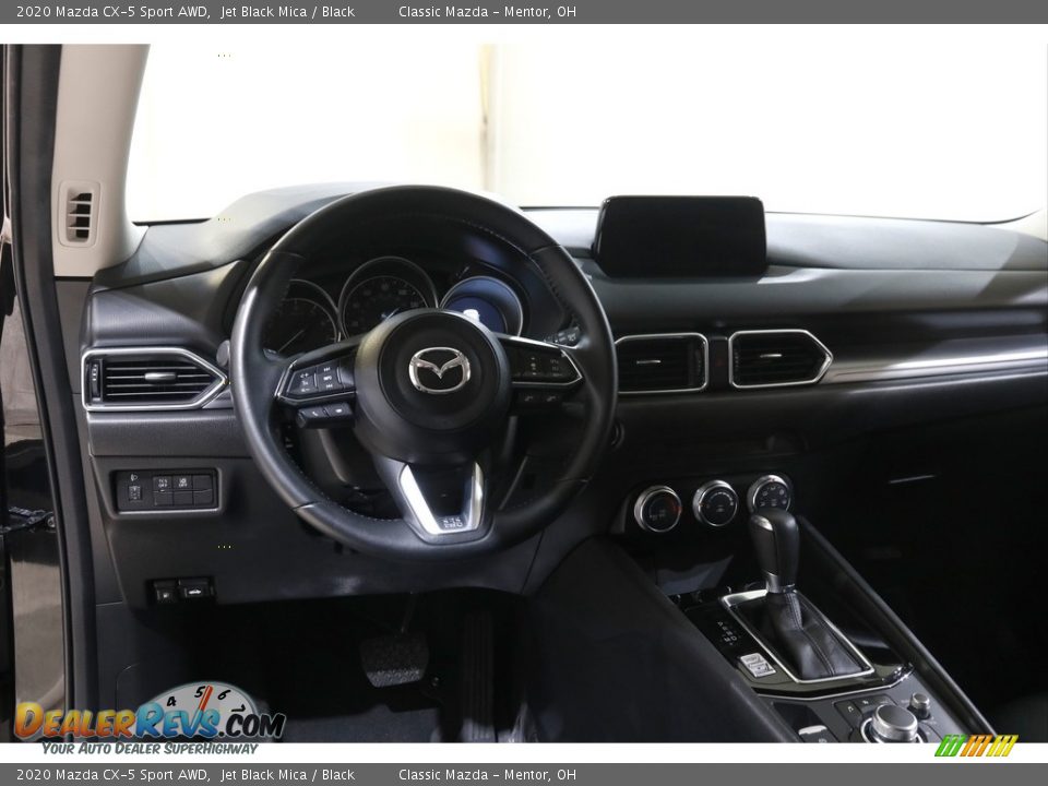 2020 Mazda CX-5 Sport AWD Jet Black Mica / Black Photo #6