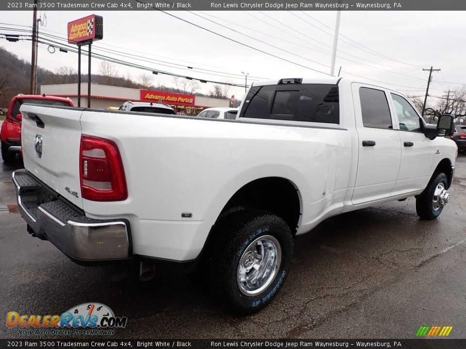 2023 Ram 3500 Tradesman Crew Cab 4x4 Bright White / Black Photo #6