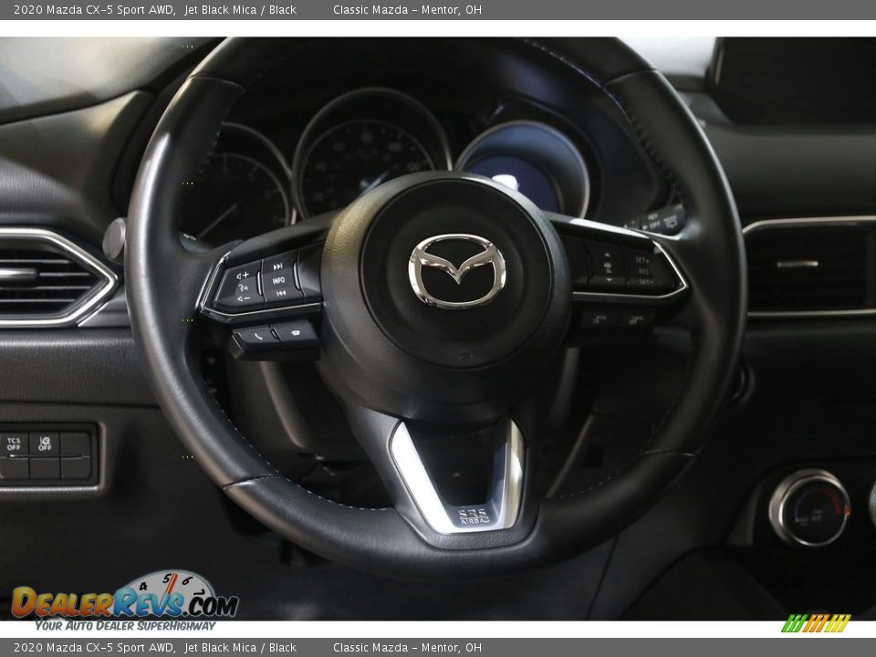 2020 Mazda CX-5 Sport AWD Jet Black Mica / Black Photo #7