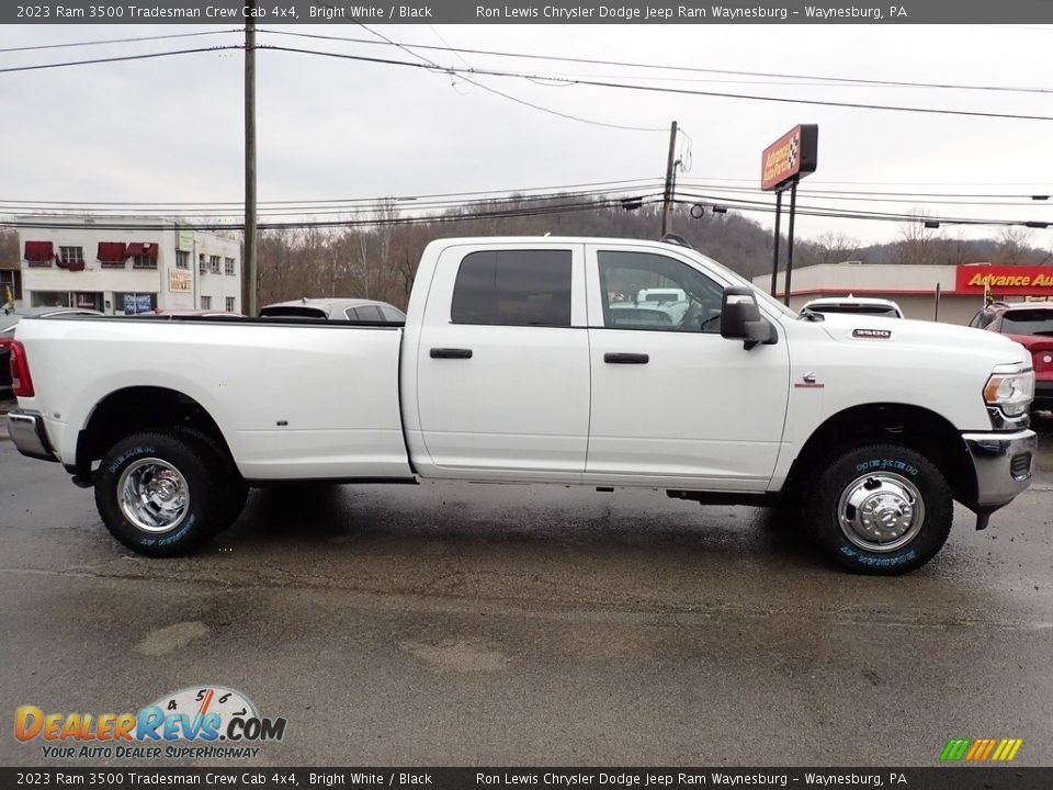 2023 Ram 3500 Tradesman Crew Cab 4x4 Bright White / Black Photo #7