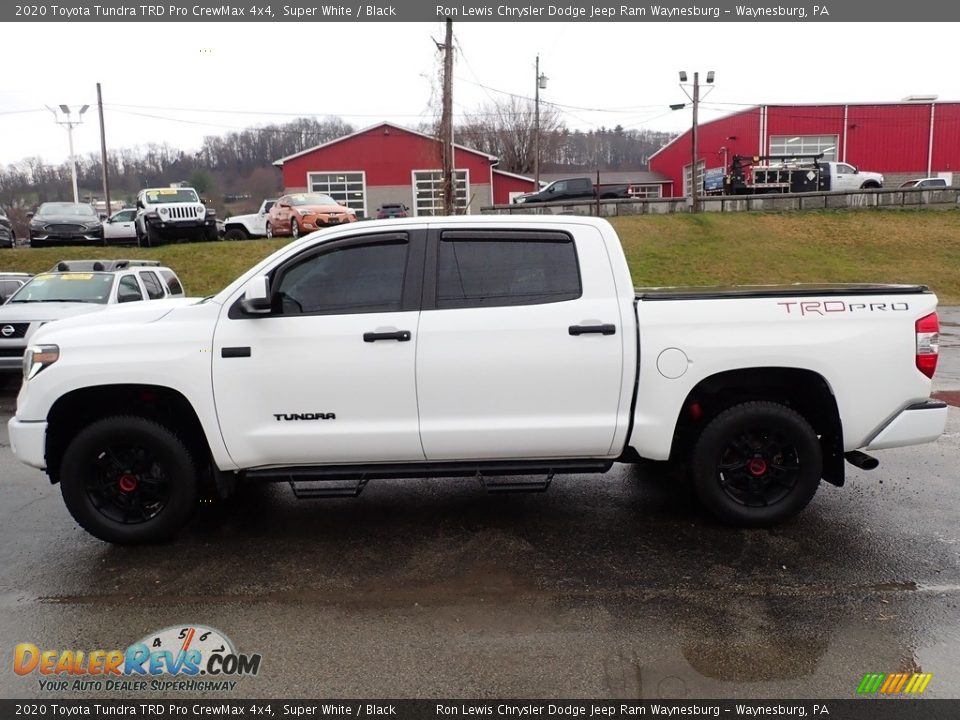 2020 Toyota Tundra TRD Pro CrewMax 4x4 Super White / Black Photo #2