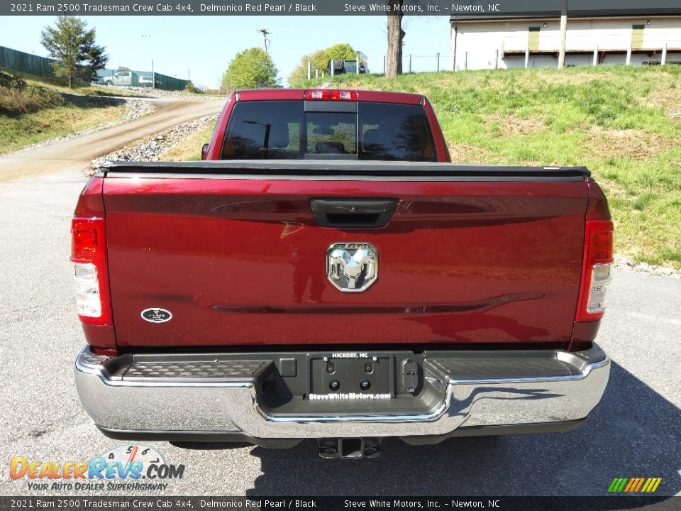 2021 Ram 2500 Tradesman Crew Cab 4x4 Delmonico Red Pearl / Black Photo #7