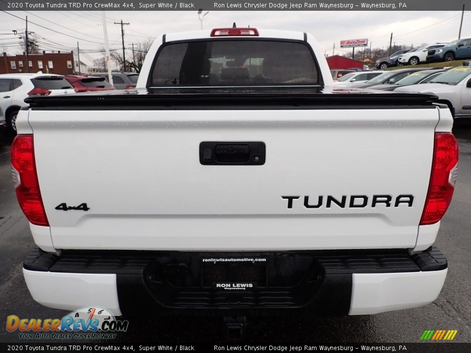 2020 Toyota Tundra TRD Pro CrewMax 4x4 Super White / Black Photo #4