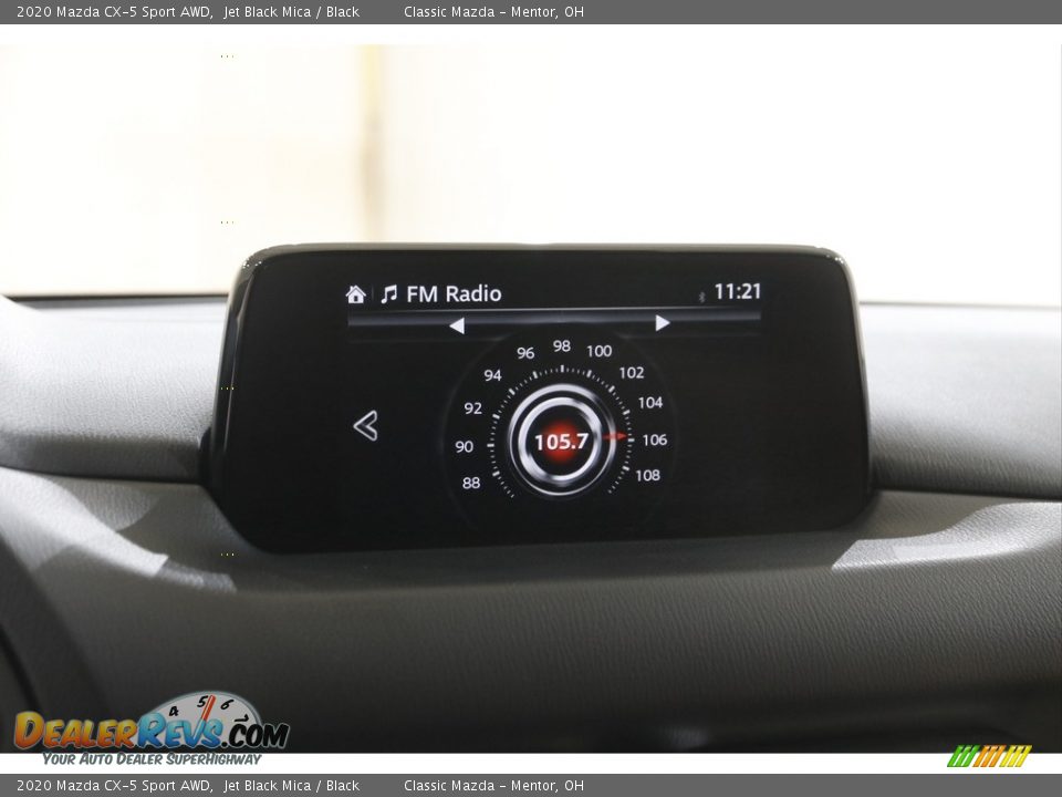 2020 Mazda CX-5 Sport AWD Jet Black Mica / Black Photo #11