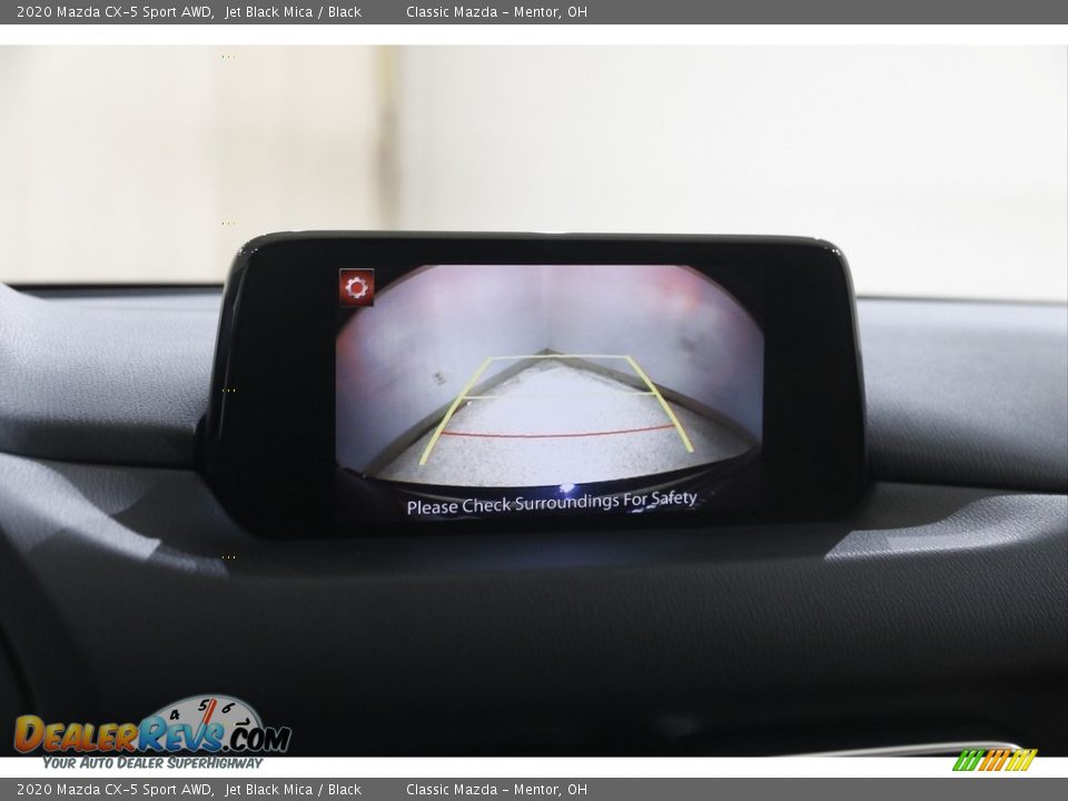 2020 Mazda CX-5 Sport AWD Jet Black Mica / Black Photo #12