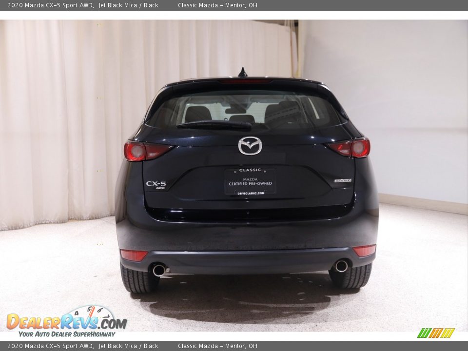 2020 Mazda CX-5 Sport AWD Jet Black Mica / Black Photo #17