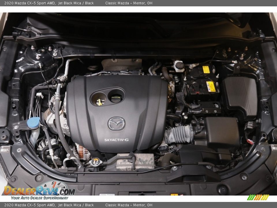 2020 Mazda CX-5 Sport AWD Jet Black Mica / Black Photo #18