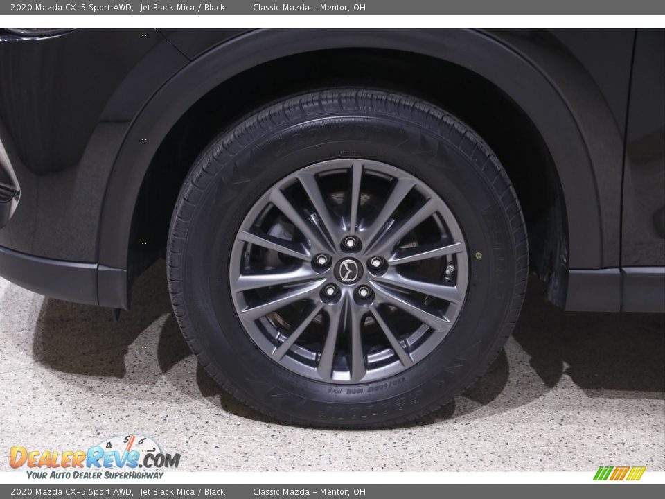 2020 Mazda CX-5 Sport AWD Jet Black Mica / Black Photo #19