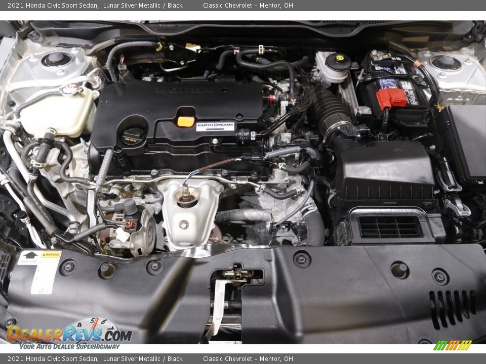 2021 Honda Civic Sport Sedan 2.0 Liter DOHC 16-Valve i-VTEC 4 Cylinder Engine Photo #20