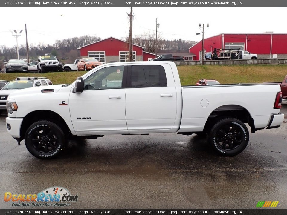 2023 Ram 2500 Big Horn Crew Cab 4x4 Bright White / Black Photo #2