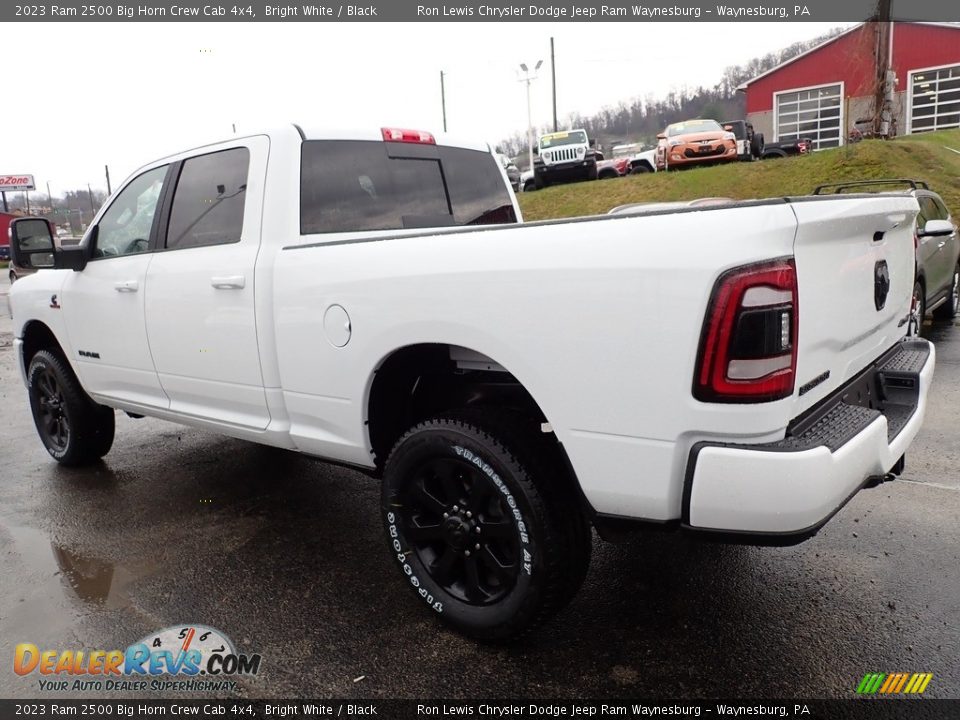 2023 Ram 2500 Big Horn Crew Cab 4x4 Bright White / Black Photo #3