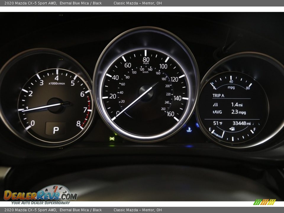 2020 Mazda CX-5 Sport AWD Eternal Blue Mica / Black Photo #8