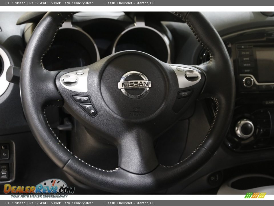 2017 Nissan Juke SV AWD Steering Wheel Photo #7