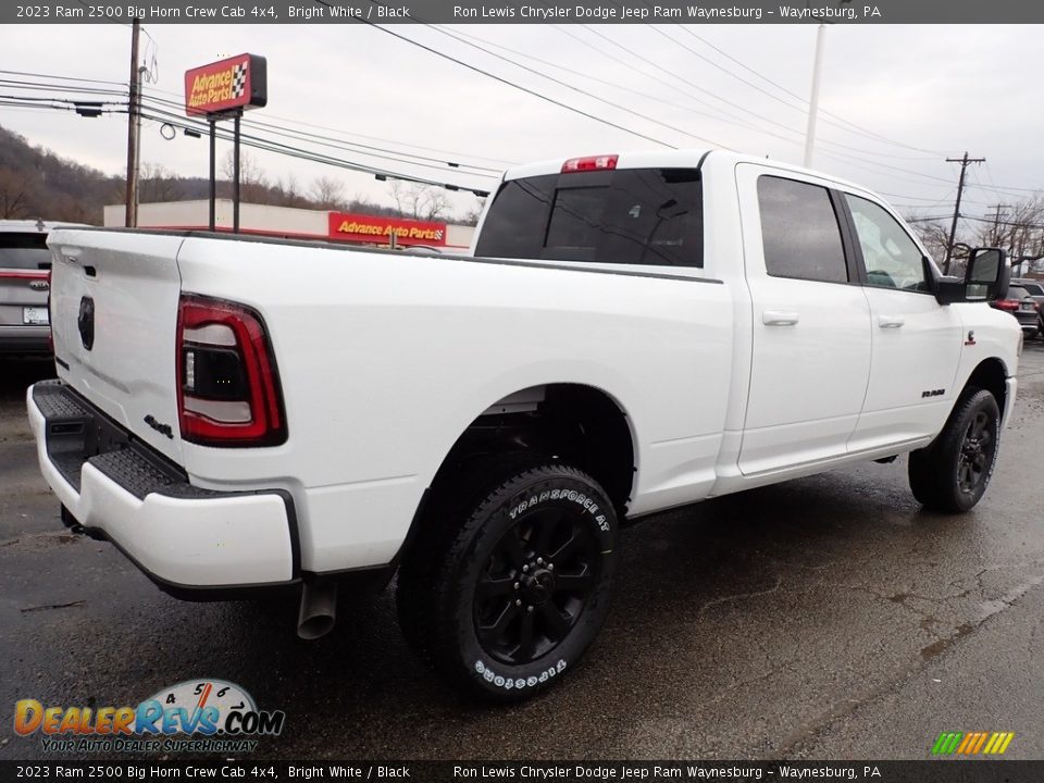 2023 Ram 2500 Big Horn Crew Cab 4x4 Bright White / Black Photo #6