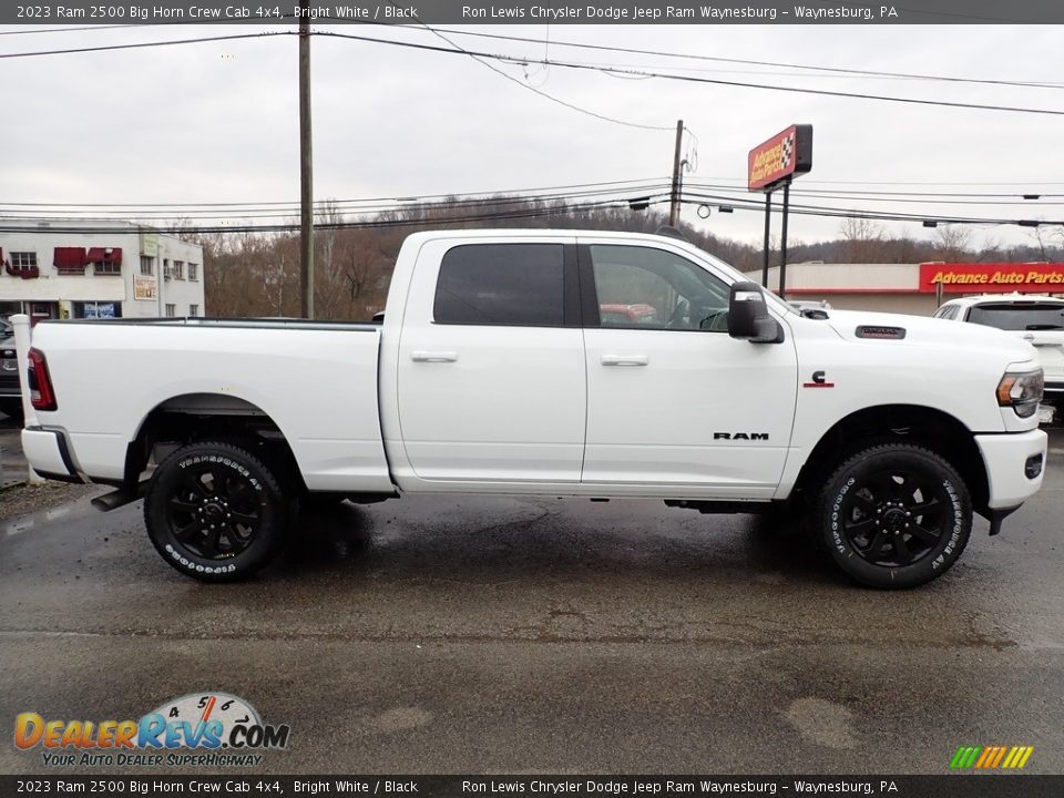 2023 Ram 2500 Big Horn Crew Cab 4x4 Bright White / Black Photo #7