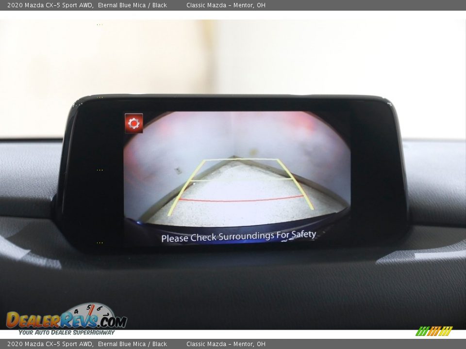 2020 Mazda CX-5 Sport AWD Eternal Blue Mica / Black Photo #12