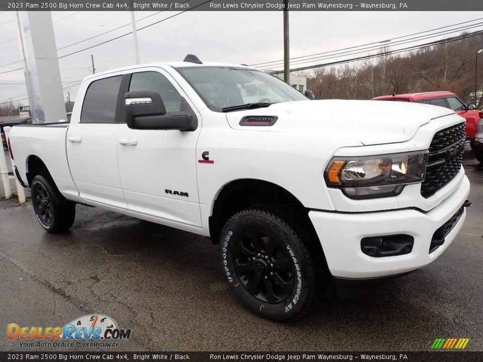 2023 Ram 2500 Big Horn Crew Cab 4x4 Bright White / Black Photo #8