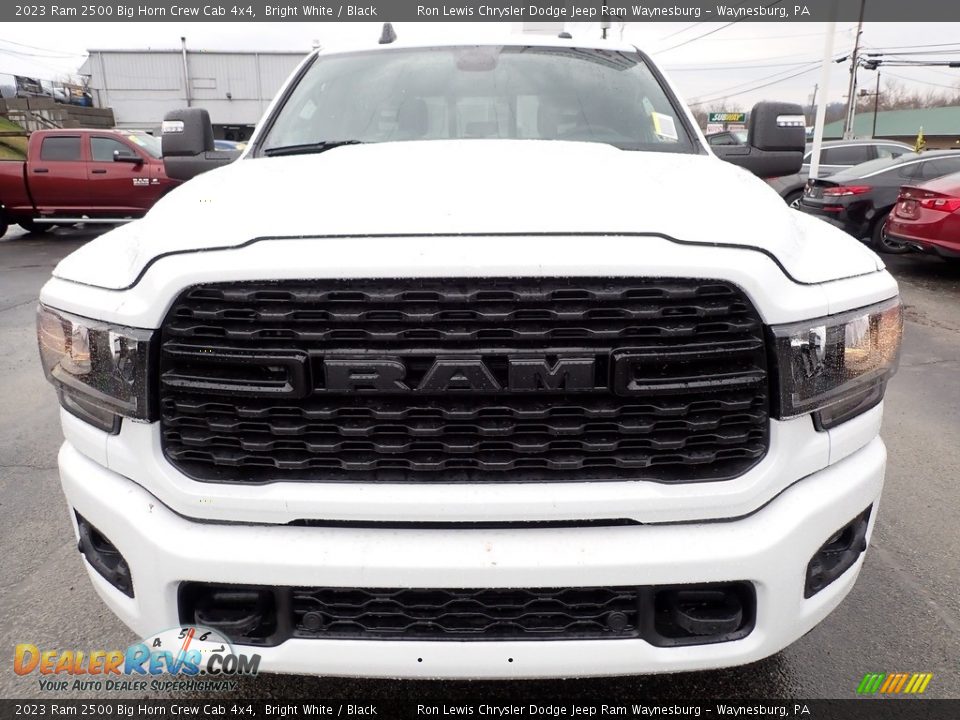2023 Ram 2500 Big Horn Crew Cab 4x4 Bright White / Black Photo #9