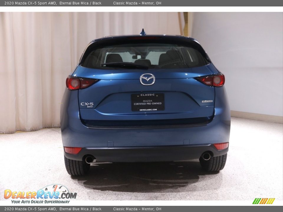 2020 Mazda CX-5 Sport AWD Eternal Blue Mica / Black Photo #17
