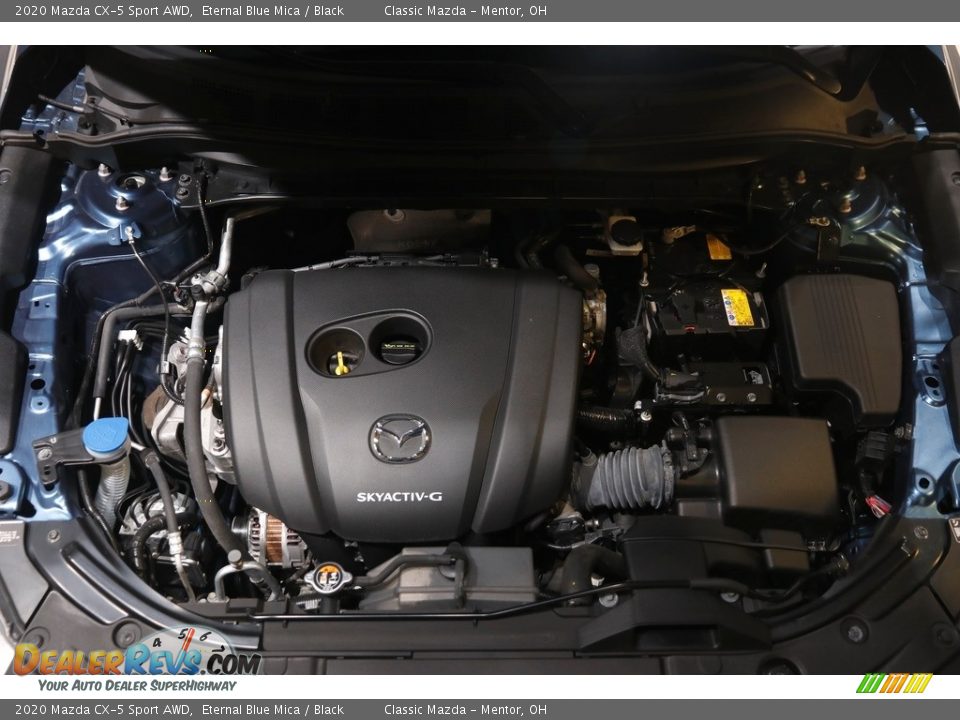 2020 Mazda CX-5 Sport AWD Eternal Blue Mica / Black Photo #18