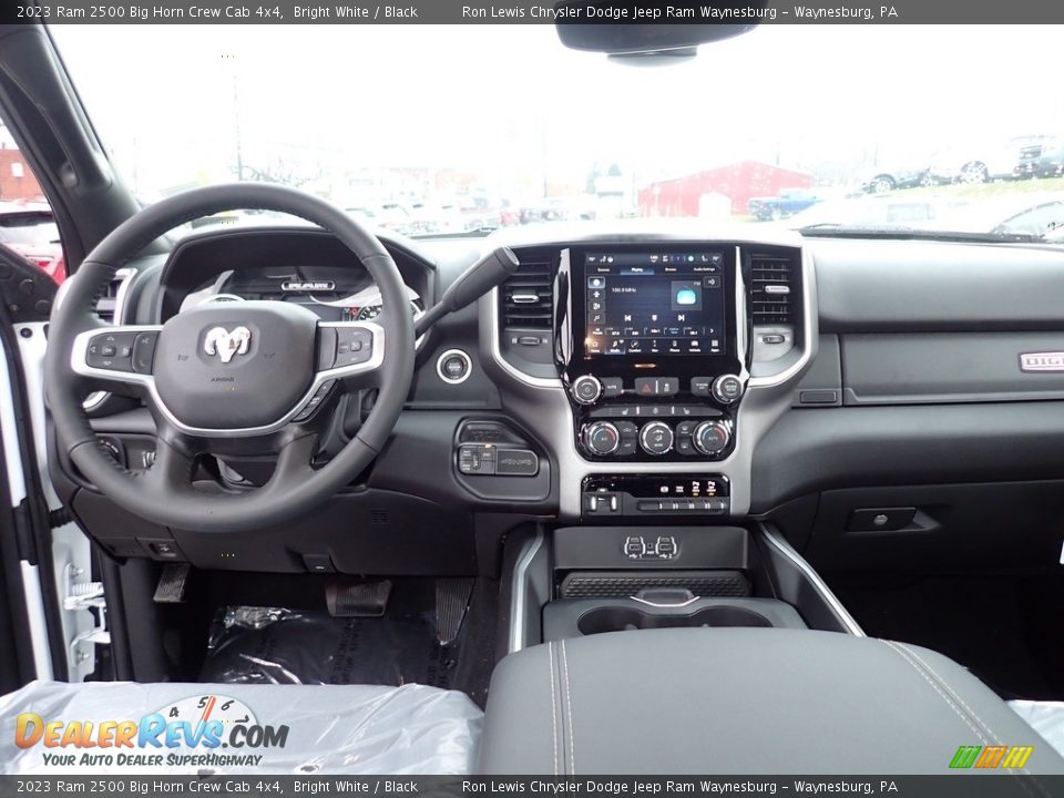 2023 Ram 2500 Big Horn Crew Cab 4x4 Bright White / Black Photo #13