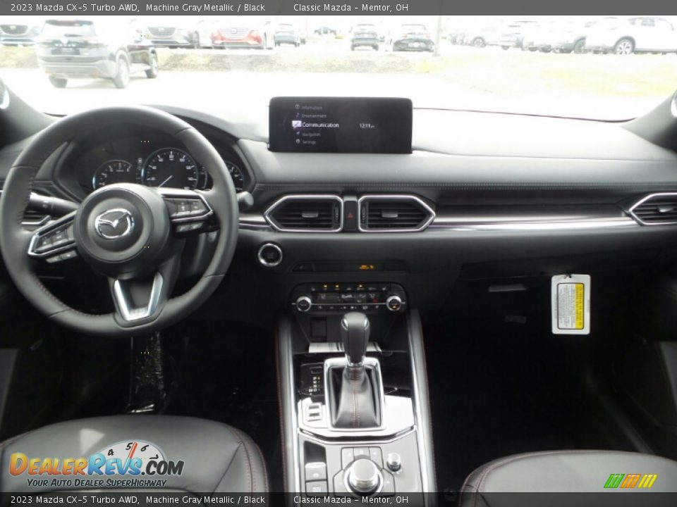2023 Mazda CX-5 Turbo AWD Machine Gray Metallic / Black Photo #3