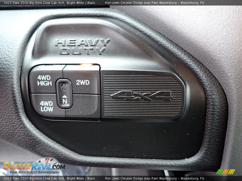 2023 Ram 2500 Big Horn Crew Cab 4x4 Bright White / Black Photo #17