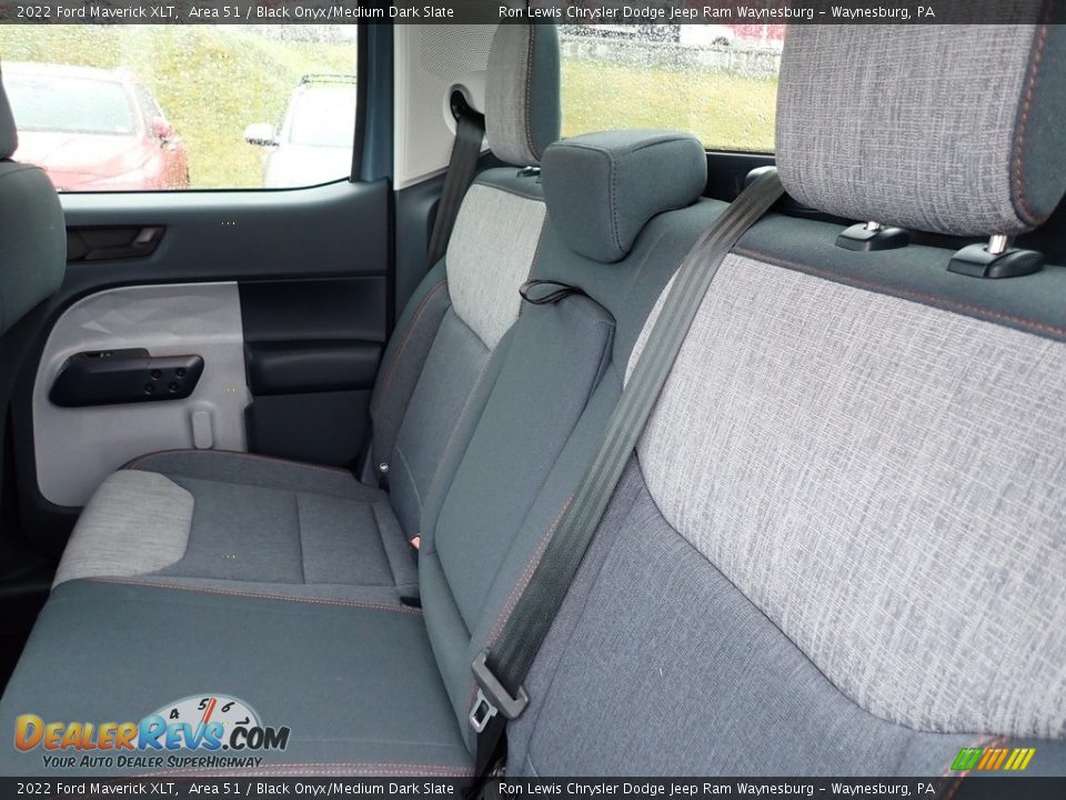 Rear Seat of 2022 Ford Maverick XLT Photo #12
