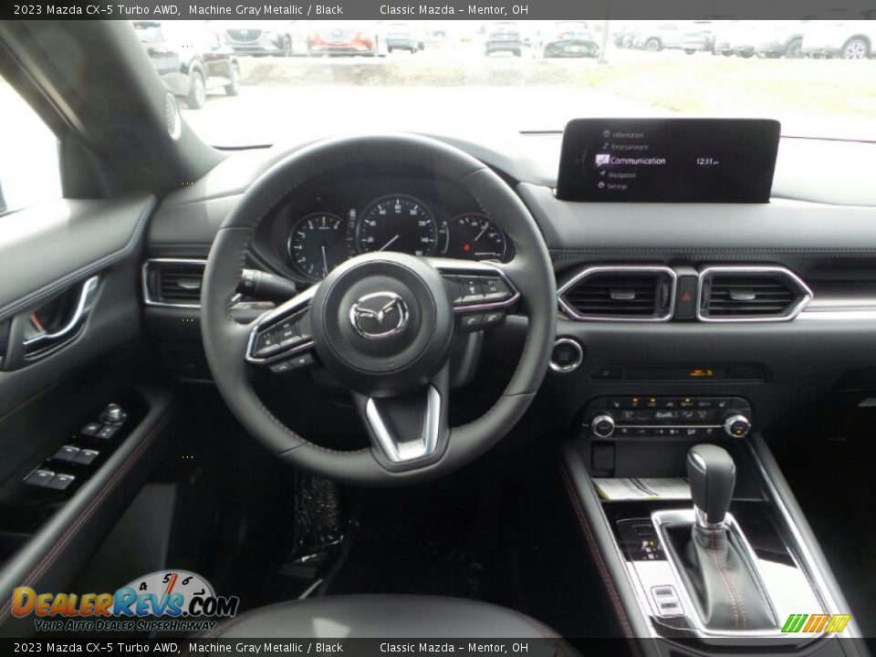 2023 Mazda CX-5 Turbo AWD Machine Gray Metallic / Black Photo #4