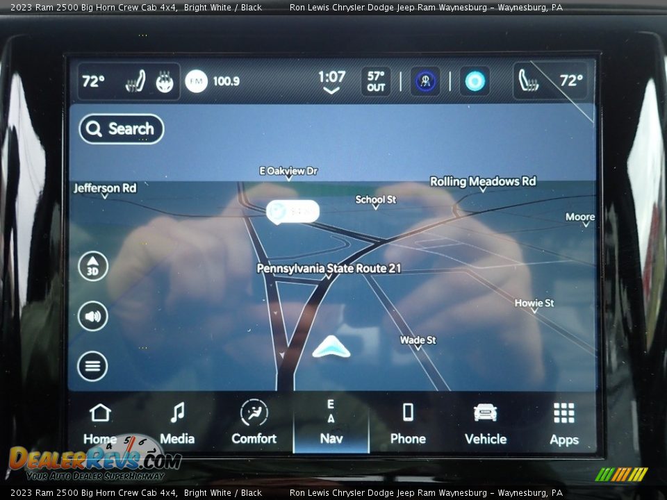 2023 Ram 2500 Big Horn Crew Cab 4x4 Bright White / Black Photo #18