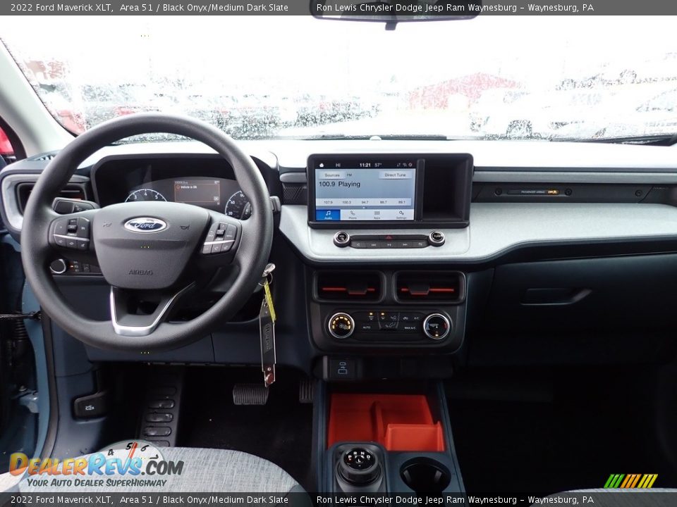 Dashboard of 2022 Ford Maverick XLT Photo #13