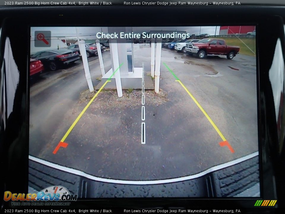 2023 Ram 2500 Big Horn Crew Cab 4x4 Bright White / Black Photo #19