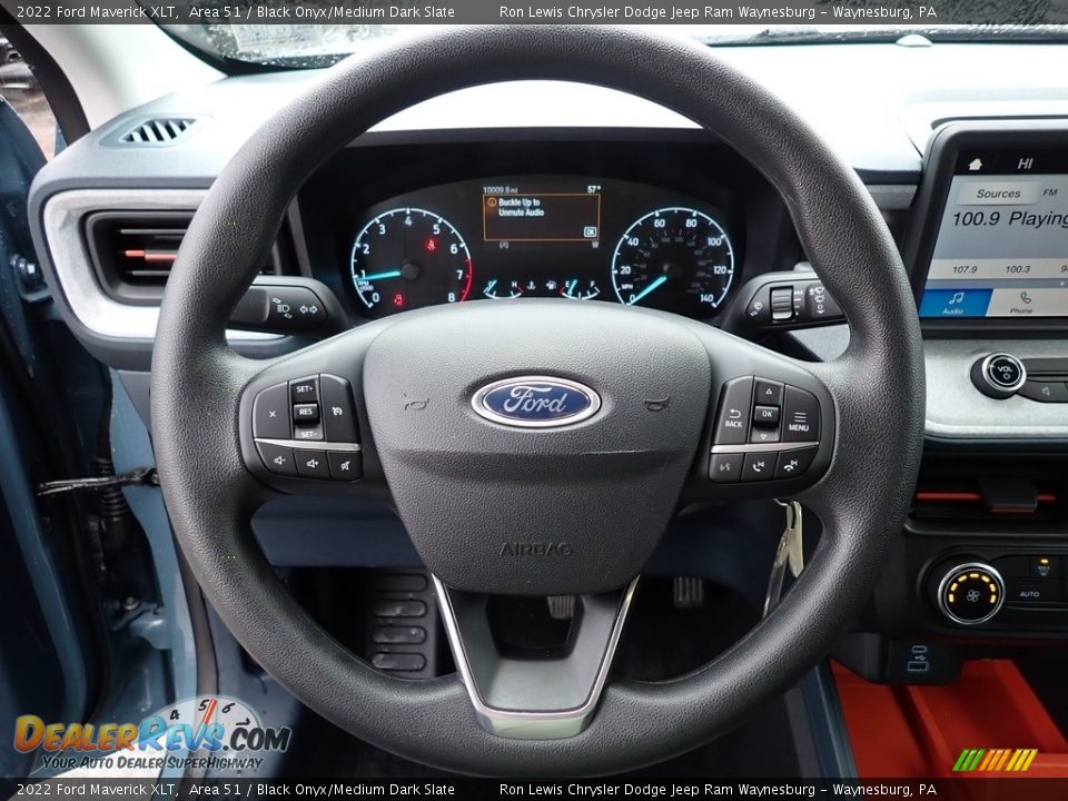 2022 Ford Maverick XLT Steering Wheel Photo #16