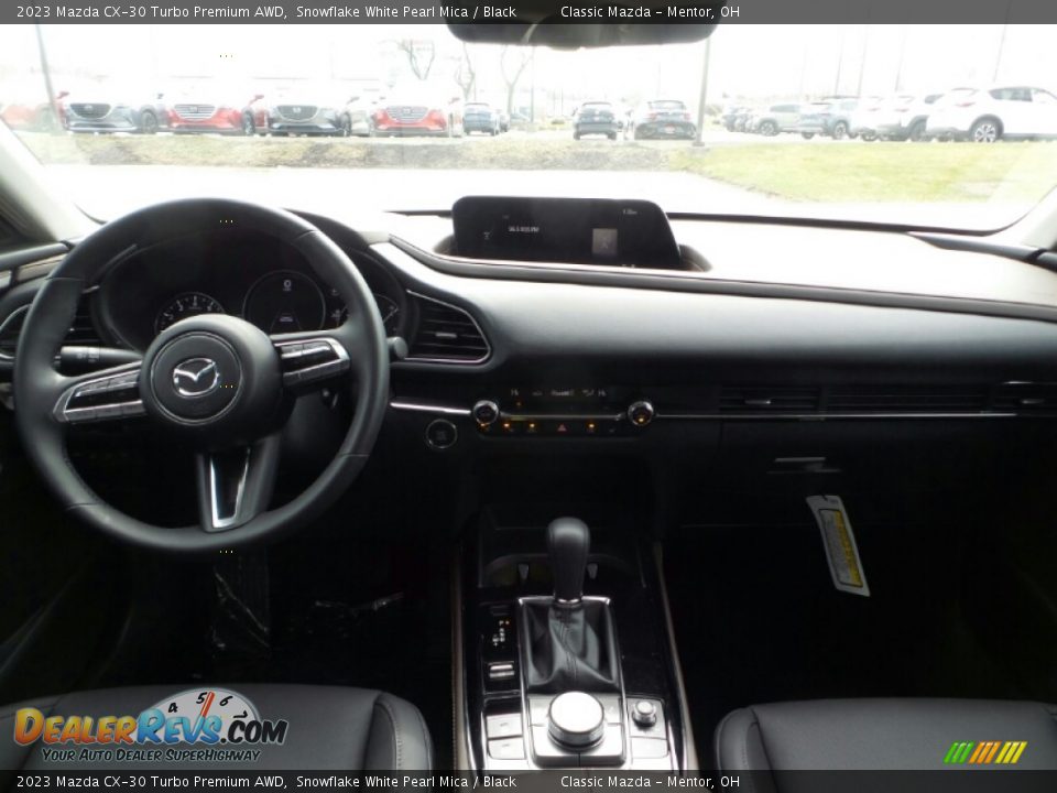 2023 Mazda CX-30 Turbo Premium AWD Snowflake White Pearl Mica / Black Photo #3
