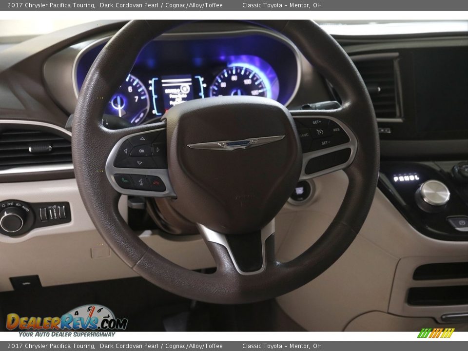 2017 Chrysler Pacifica Touring Dark Cordovan Pearl / Cognac/Alloy/Toffee Photo #7